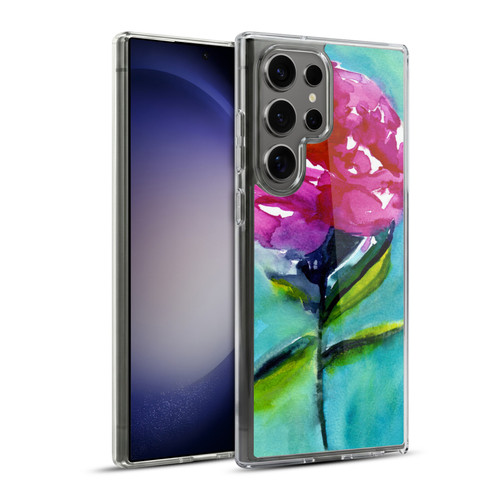 Mai Autumn Floral Blooms Peony 2 Soft Gel Case for Samsung Galaxy S23 Ultra 5G & MagSafe