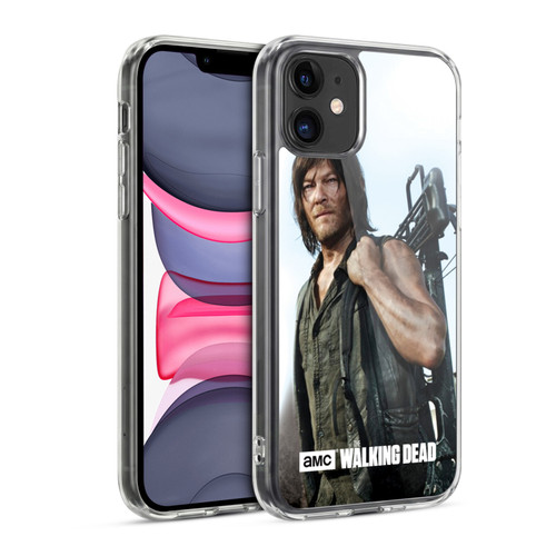 AMC The Walking Dead Filtered Characters Daryl Crossbow Soft Gel Case for Apple iPhone 11