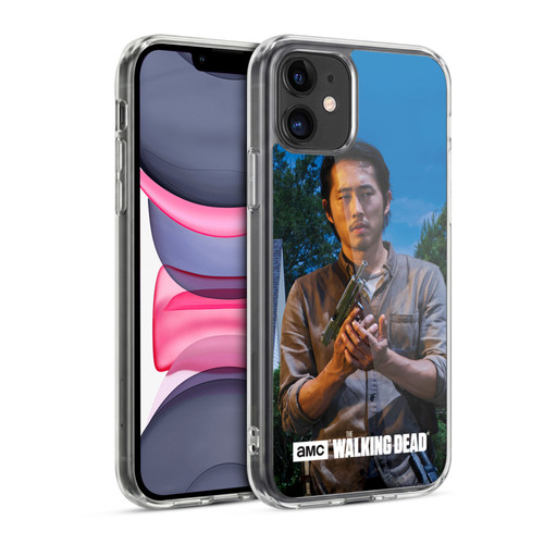 AMC The Walking Dead Filtered Characters Glenn Soft Gel Case for Apple iPhone 11