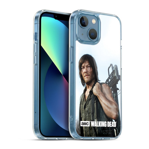 AMC The Walking Dead Filtered Characters Daryl Crossbow Soft Gel Case for Apple iPhone 13 Mini & MagSafe