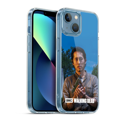 AMC The Walking Dead Filtered Characters Glenn Soft Gel Case for Apple iPhone 13 Mini & MagSafe