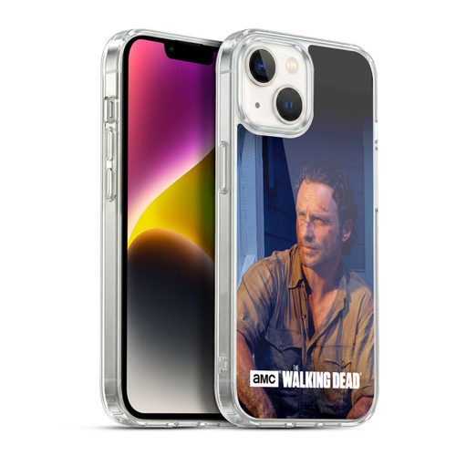 AMC The Walking Dead Filtered Characters Rick Soft Gel Case for Apple iPhone 14