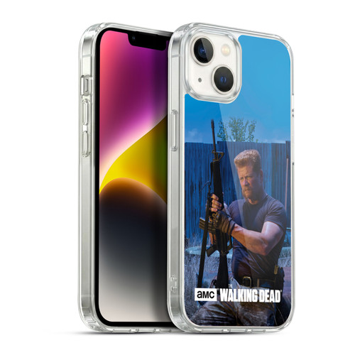 AMC The Walking Dead Filtered Characters Abraham Soft Gel Case for Apple iPhone 14 Plus & MagSafe