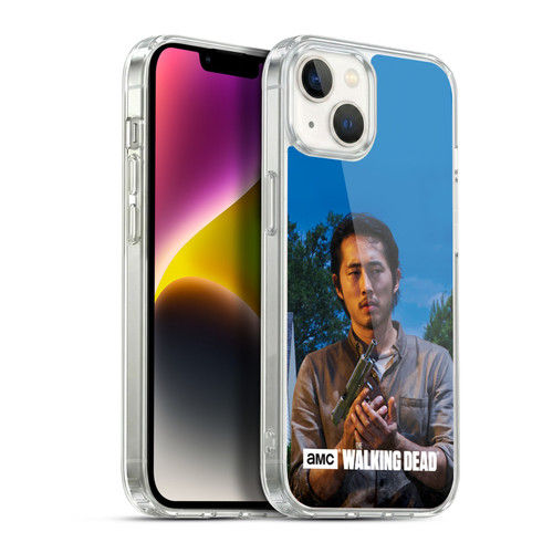 AMC The Walking Dead Filtered Characters Glenn Soft Gel Case for Apple iPhone 14 Plus & MagSafe