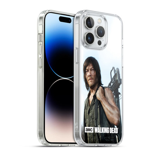 AMC The Walking Dead Filtered Characters Daryl Crossbow Soft Gel Case for Apple iPhone 14 Pro Max & MagSafe