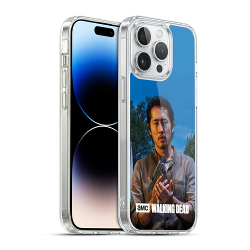 AMC The Walking Dead Filtered Characters Glenn Soft Gel Case for Apple iPhone 14 Pro Max & MagSafe