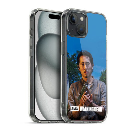 AMC The Walking Dead Filtered Characters Glenn Soft Gel Case for Apple iPhone 15 Plus & MagSafe