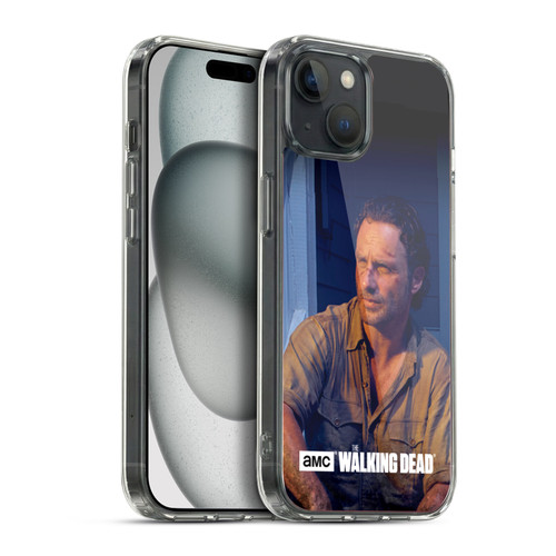 AMC The Walking Dead Filtered Characters Rick Soft Gel Case for Apple iPhone 15 Plus & MagSafe