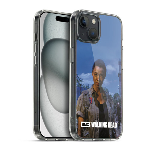 AMC The Walking Dead Filtered Characters Sasha Soft Gel Case for Apple iPhone 15 Plus & MagSafe