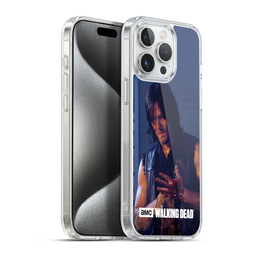 AMC The Walking Dead Filtered Characters Daryl Soft Gel Case for Apple iPhone 15 Pro Max & MagSafe
