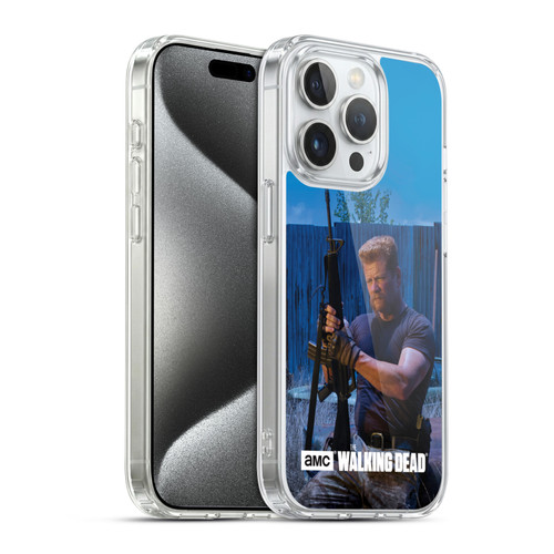 AMC The Walking Dead Filtered Characters Abraham Soft Gel Case for Apple iPhone 15 Pro & MagSafe
