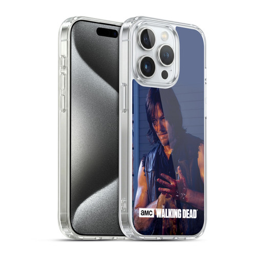 AMC The Walking Dead Filtered Characters Daryl Soft Gel Case for Apple iPhone 15 Pro & MagSafe