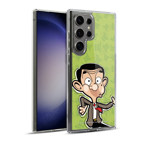 Mr. Bean: The Animated Series Graphic Art Face Soft Gel Case for Samsung Galaxy S23 Ultra 5G & MagSafe