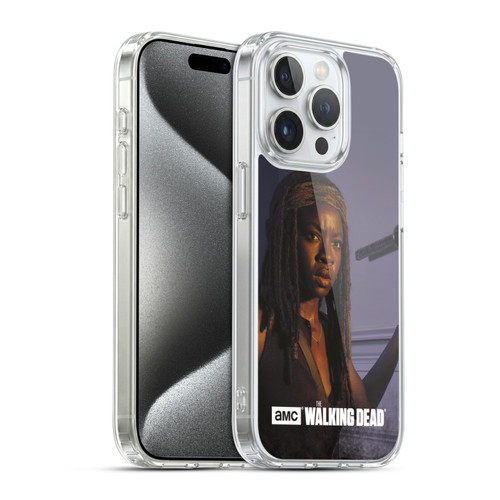 AMC The Walking Dead Filtered Characters Michonne Soft Gel Case for Apple iPhone 15 Pro & MagSafe