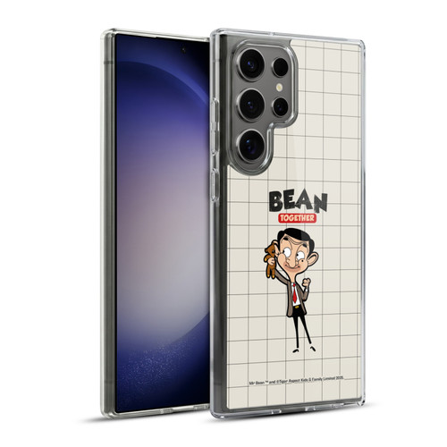 Mr. Bean: The Animated Series Graphic Art With Teddy Soft Gel Case for Samsung Galaxy S23 Ultra 5G & MagSafe