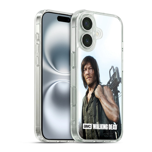 AMC The Walking Dead Filtered Characters Daryl Crossbow Soft Gel Case for Apple iPhone 16 & MagSafe