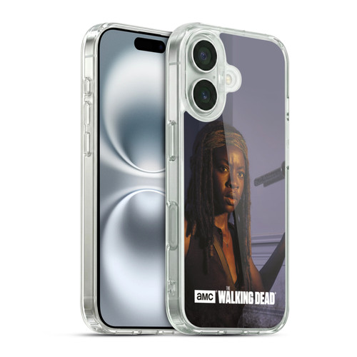 AMC The Walking Dead Filtered Characters Michonne Soft Gel Case for Apple iPhone 16 & MagSafe