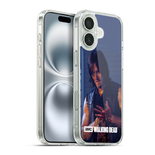 AMC The Walking Dead Filtered Characters Daryl Soft Gel Case for Apple iPhone 16 Plus & MagSafe
