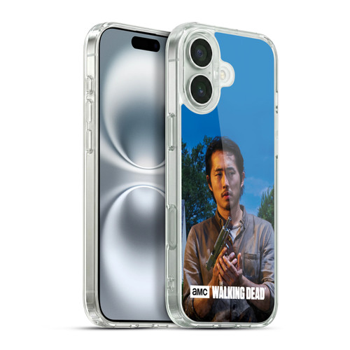AMC The Walking Dead Filtered Characters Glenn Soft Gel Case for Apple iPhone 16 Plus & MagSafe