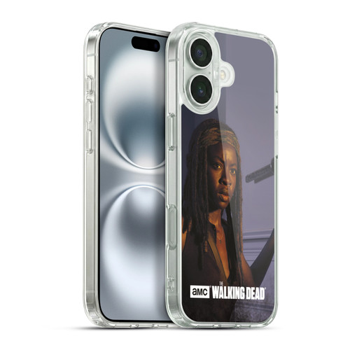 AMC The Walking Dead Filtered Characters Michonne Soft Gel Case for Apple iPhone 16 Plus & MagSafe