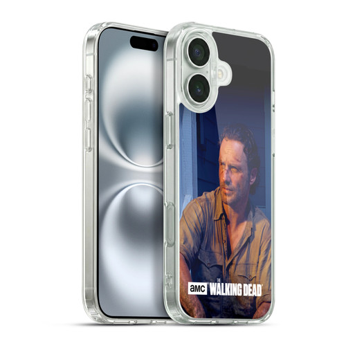 AMC The Walking Dead Filtered Characters Rick Soft Gel Case for Apple iPhone 16 Plus & MagSafe