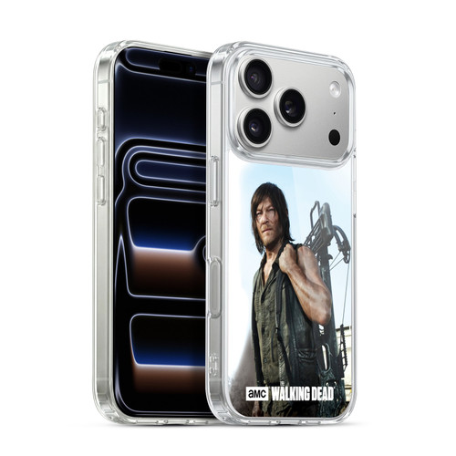 AMC The Walking Dead Filtered Characters Daryl Crossbow Soft Gel Case for Apple iPhone 17 Pro
