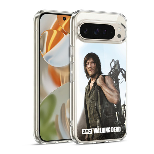 AMC The Walking Dead Filtered Characters Daryl Crossbow Soft Gel Case for Google Pixel 9 / Pixel 9 Pro