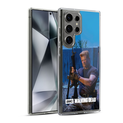 AMC The Walking Dead Filtered Characters Abraham Soft Gel Case for Samsung Galaxy S24 Ultra 5G & MagSafe