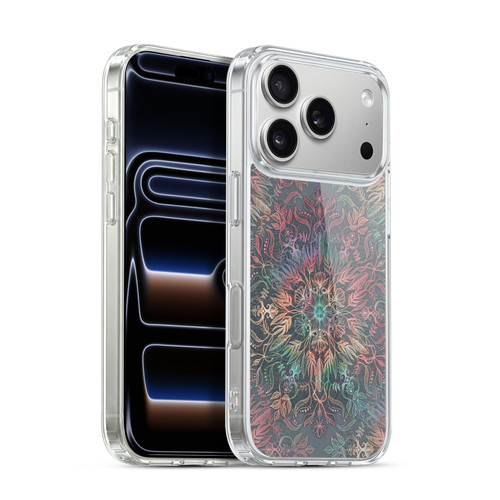 Micklyn Le Feuvre Floral Patterns Winter Sunset Mandala Soft Gel Case for Apple iPhone 17 Pro