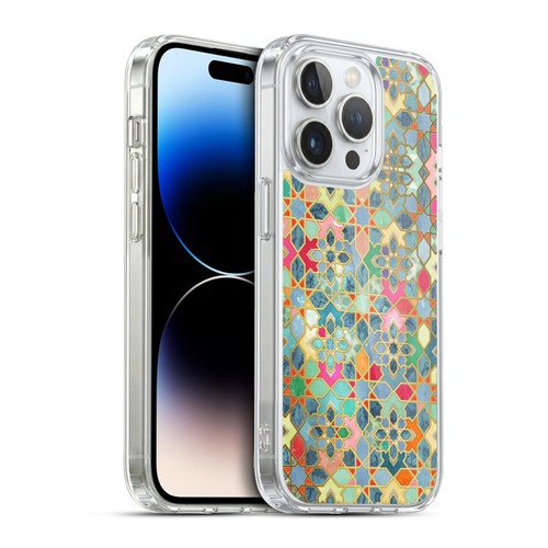 Micklyn Le Feuvre Moroccan Gilt and Glory Soft Gel Case for Apple iPhone 13 Pro & MagSafe