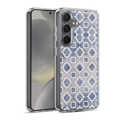 Micklyn Le Feuvre Moroccan Worn and Faded Soft Gel Case for Samsung Galaxy S24 5G & MagSafe
