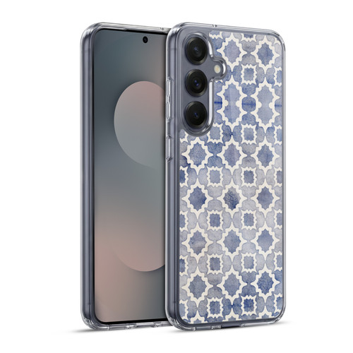 Micklyn Le Feuvre Moroccan Worn and Faded Soft Gel Case for Samsung Galaxy S25+ & MagSafe
