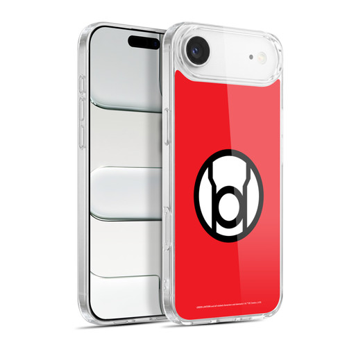 Green Lantern DC Comics Lantern Corps Red Soft Gel Case for Apple iPhone 17 Air