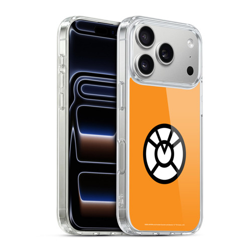 Green Lantern DC Comics Lantern Corps Orange Soft Gel Case for Apple iPhone 17 Pro