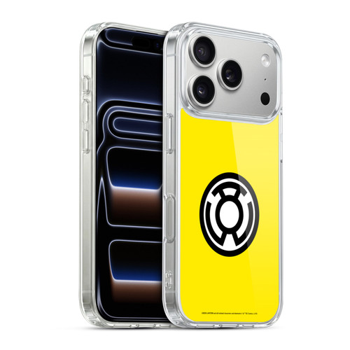 Green Lantern DC Comics Lantern Corps Sinestro Soft Gel Case for Apple iPhone 17 Pro