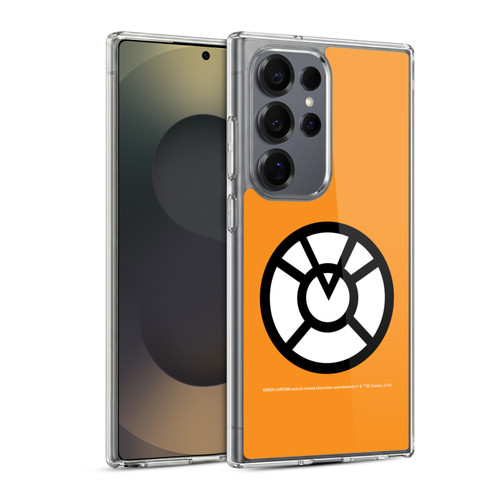 Green Lantern DC Comics Lantern Corps Orange Soft Gel Case for Samsung Galaxy S25 Ultra & MagSafe
