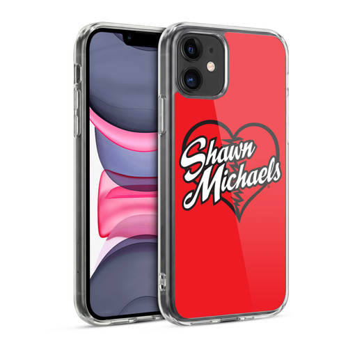 WWE Shawn Michaels Logo Soft Gel Case for Apple iPhone 11