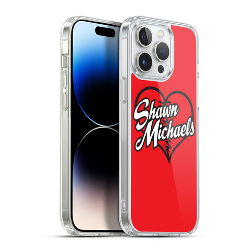 WWE Shawn Michaels Logo Soft Gel Case for Apple iPhone 13 Pro Max & MagSafe