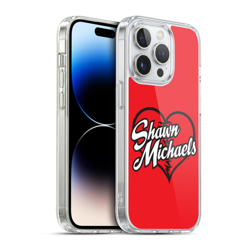 WWE Shawn Michaels Logo Soft Gel Case for Apple iPhone 13 Pro & MagSafe