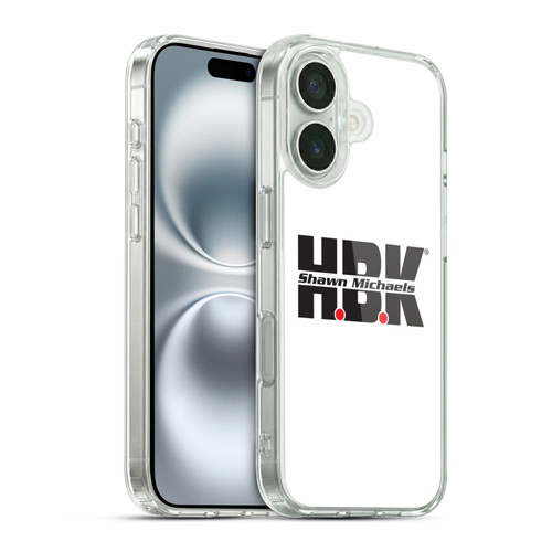 WWE Shawn Michaels HBK Soft Gel Case for Apple iPhone 16 & MagSafe