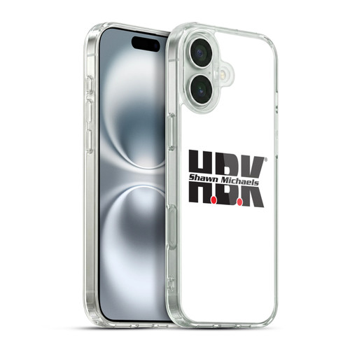 WWE Shawn Michaels HBK Soft Gel Case for Apple iPhone 16 Plus & MagSafe
