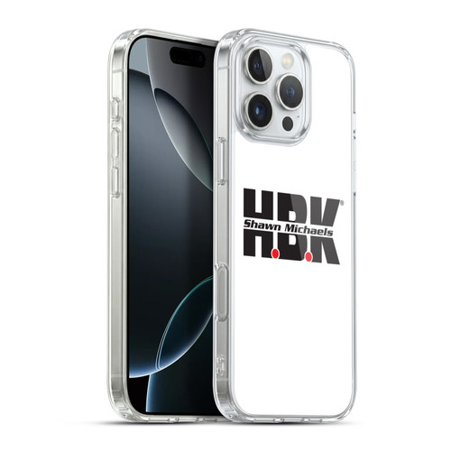 WWE Shawn Michaels HBK Soft Gel Case for Apple iPhone 16 Pro Max & MagSafe