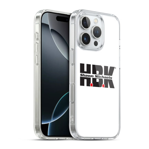 WWE Shawn Michaels HBK Soft Gel Case for Apple iPhone 16 Pro & MagSafe