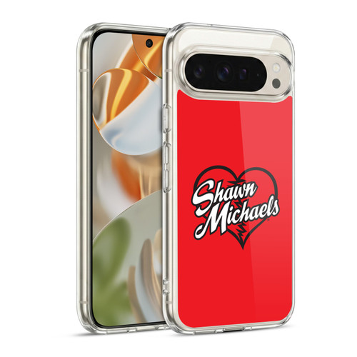 WWE Shawn Michaels Logo Soft Gel Case for Google Pixel 9 / Pixel 9 Pro