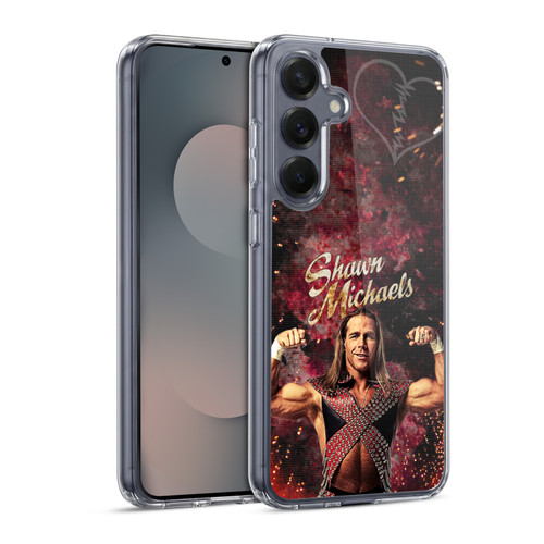 WWE Shawn Michaels LED Image Soft Gel Case for Samsung Galaxy S25 & MagSafe