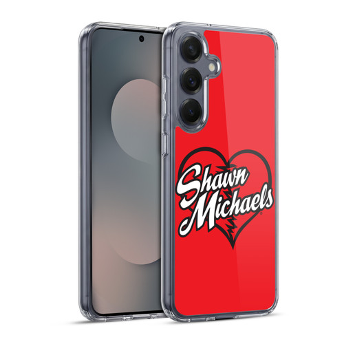 WWE Shawn Michaels Logo Soft Gel Case for Samsung Galaxy S25+ & MagSafe