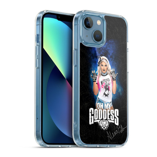 WWE Alexa Bliss Goddess LED Image Soft Gel Case for Apple iPhone 13 Mini & MagSafe