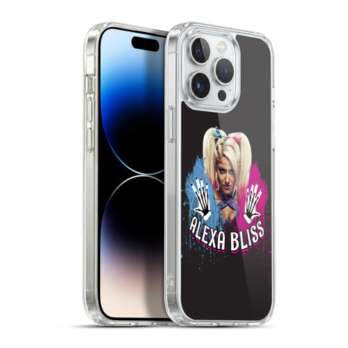 WWE Alexa Bliss Splatt Soft Gel Case for Apple iPhone 13 Pro Max & MagSafe