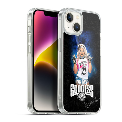 WWE Alexa Bliss Goddess LED Image Soft Gel Case for Apple iPhone 14 Plus & MagSafe