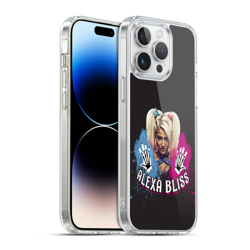 WWE Alexa Bliss Splatt Soft Gel Case for Apple iPhone 14 Pro Max & MagSafe